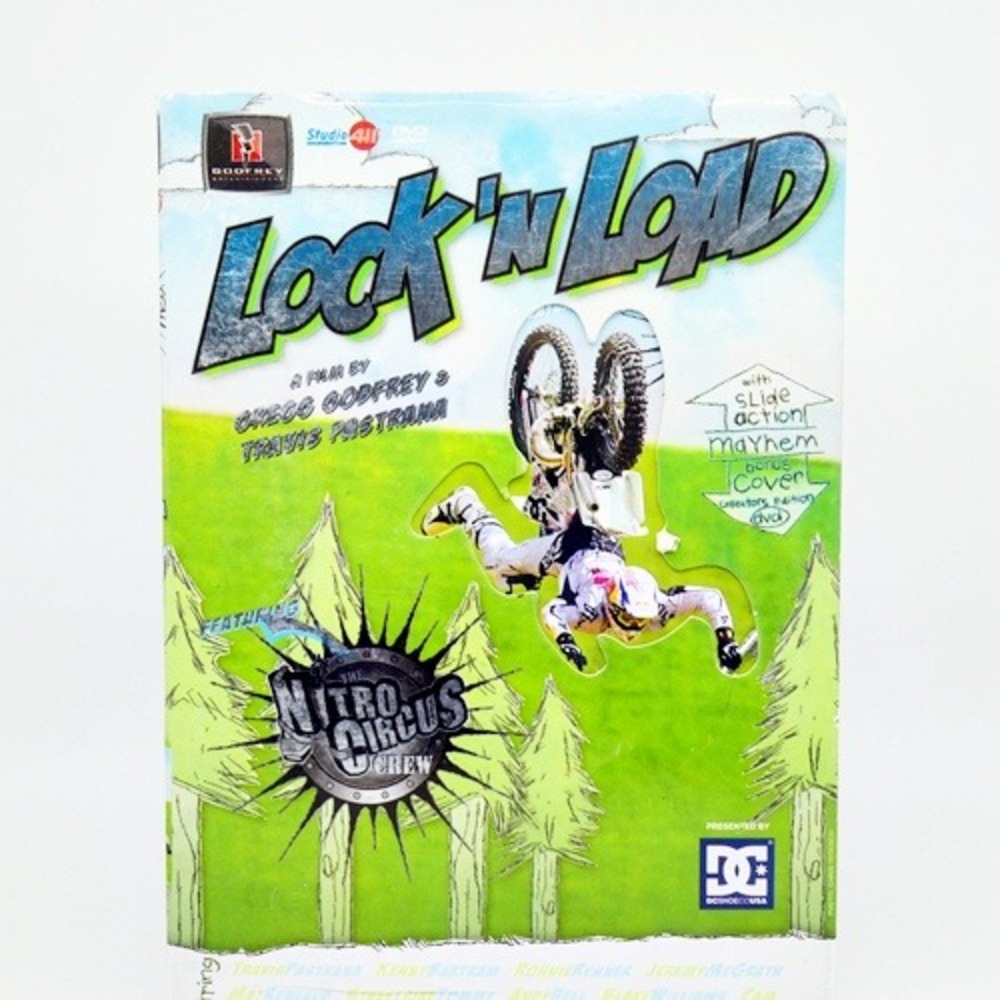 Vtg LOCK 'N LOAD Featuring The Nitro Circus Crew (Motocross Stunts DVD)